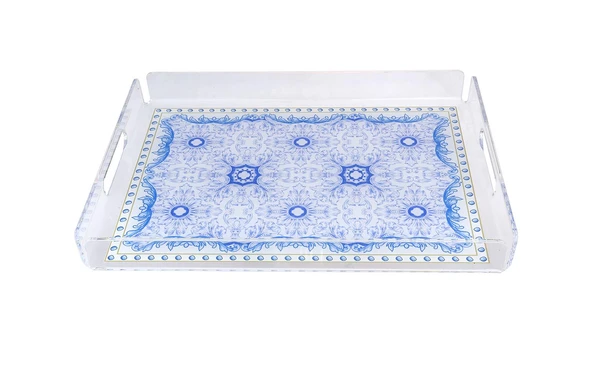 Lucky Art Florance Pleksı Tepsi 36x26 - Resim 2