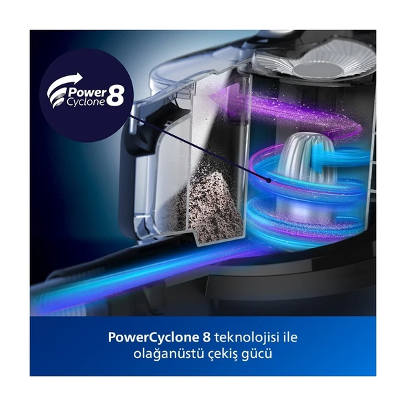 FC9749/07 Powerpro Max Toz Torbasız Süpürge - Resim 7