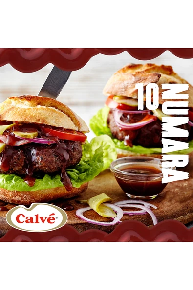Calve Köri Sos 260 gr Bbq Sos 290 gr Hardal 250 gr - 6