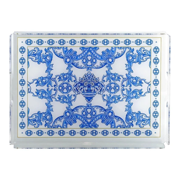 Lucky Art Florance Pleksı Tepsi 40x30 - Resim 2