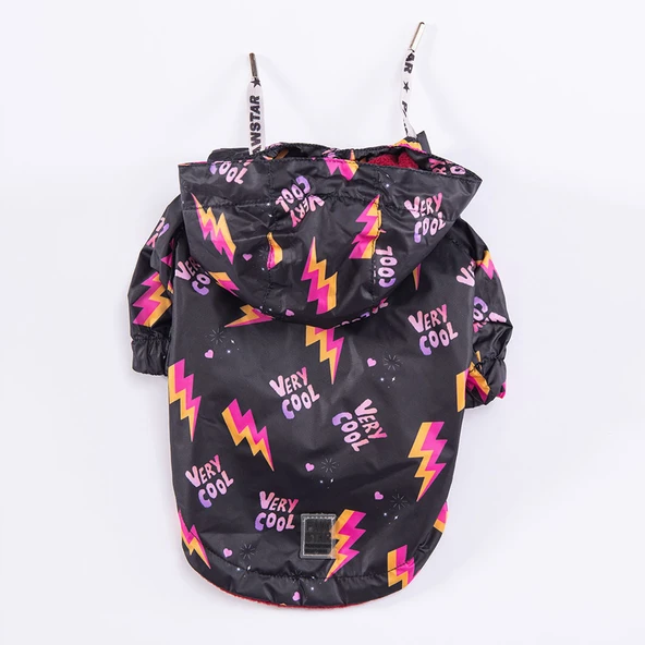 Pawstar Cool Polarlı Su Geçirmez Orta-Büyük Irk Köpek Yağmurluğu - Resim 3