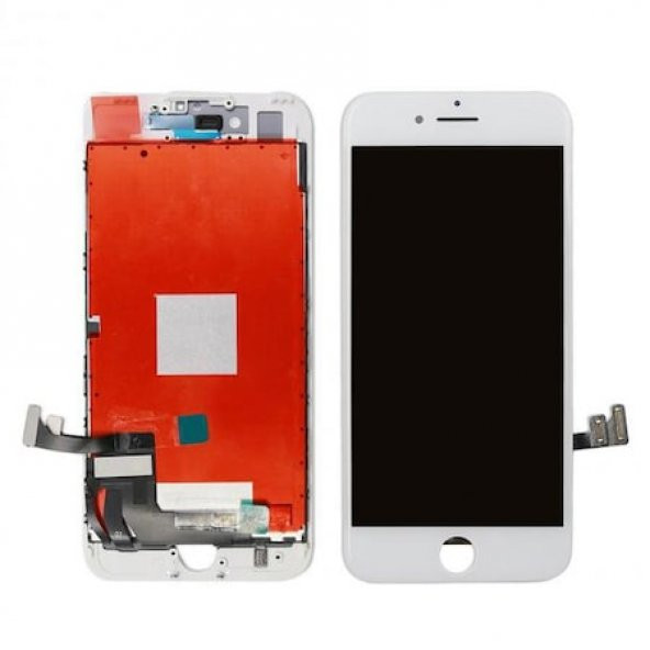 Apple İphone 8 Plus Lcd Ekran Dokunmatik (Beyaz)