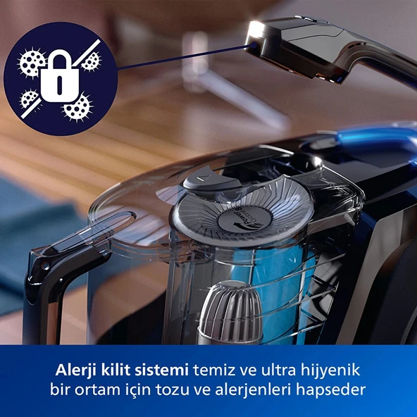 FC9749/07 Powerpro Max Toz Torbasız Süpürge - Resim 2