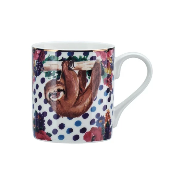 Mikasa Wild At Heart Fine China 280 ml Kupa Tembel Hayvan ürün görseli
