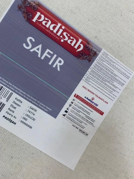 Padişah Halı Safir 74774 060 Serisi Akrilik Salon Oturma Yatak Odası Halısı - Resim 8