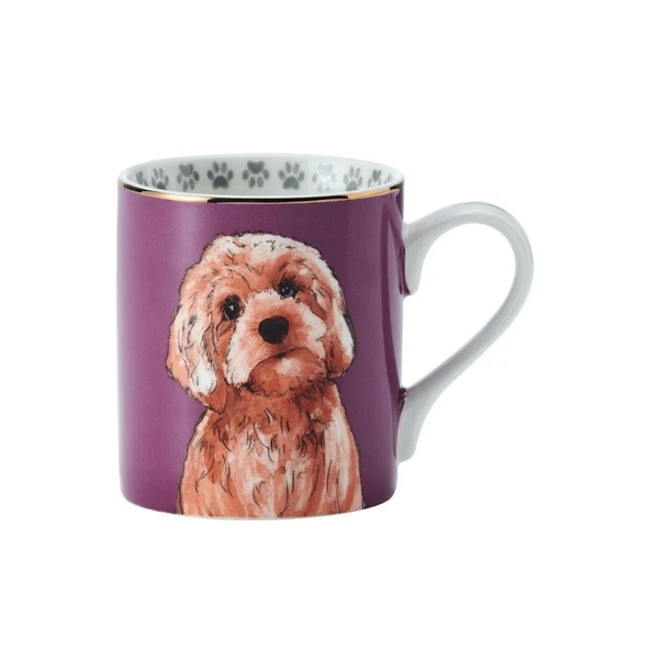 Mikasa Fine China 280 ml Düz Taraflı Kupa Cockapoo ürün görseli