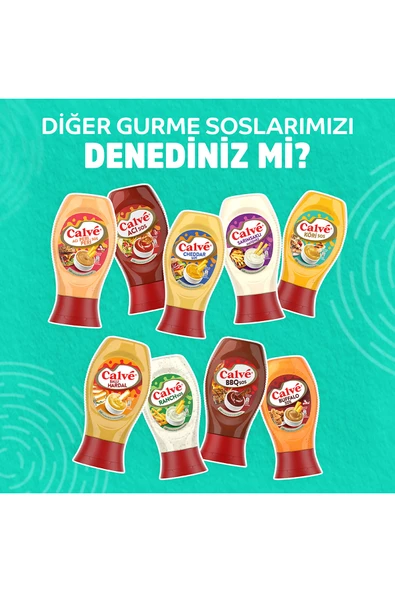 Calve Köri Sos 260 gr Bbq Sos 290 gr Hardal 250 gr - 7