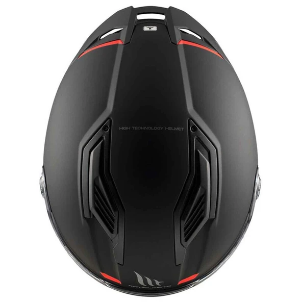 Mt Stinger 2 Solid A1 Kapalı Motosiklet Kaskı - Resim 8