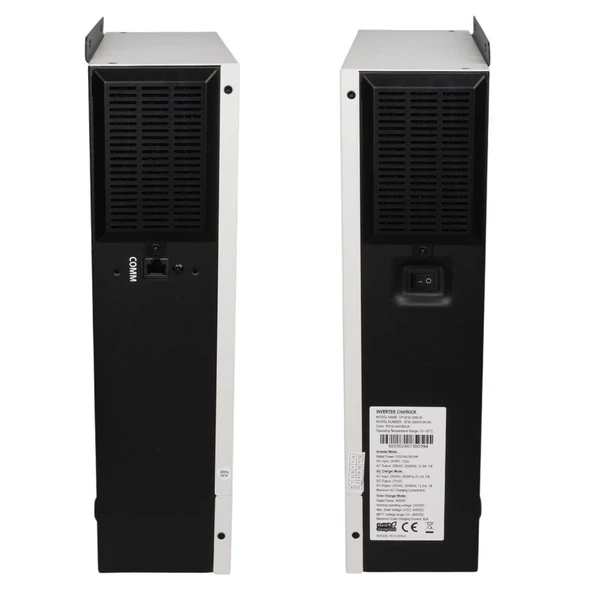 Ayt Powermaster CP-EF30 24V 125A 3000W Off-Grid Hibrit Saf Sinüs Güç İnverteri MPPT Solar Güneş Enerjisi AC Şarj - 4