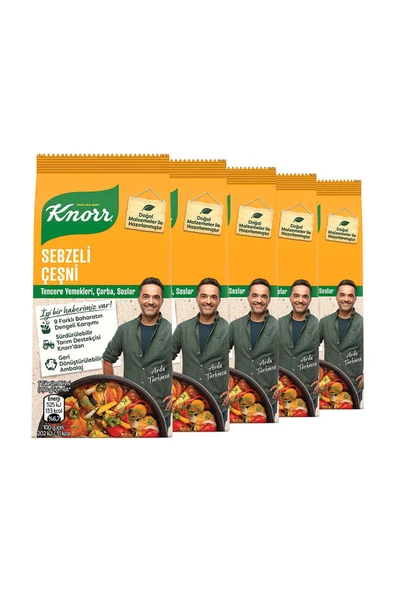 Knorr Sebzeli Çeşni 65g X5 Adet - 2