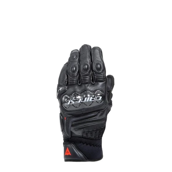 Dainese Carbon 4 Black Kısa Deri Eldiven - Resim 7