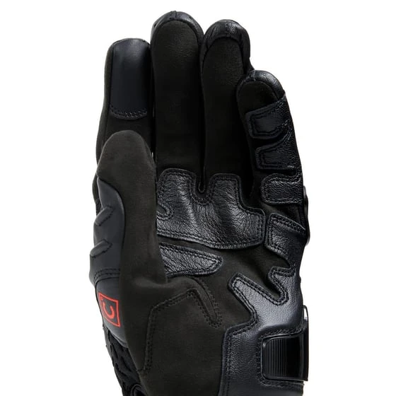 Dainese Carbon 4 Black Kısa Deri Eldiven - Resim 4