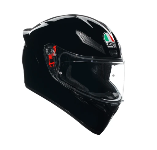 Agv K1 S Mono Black Kapalı Kask - Resim 2