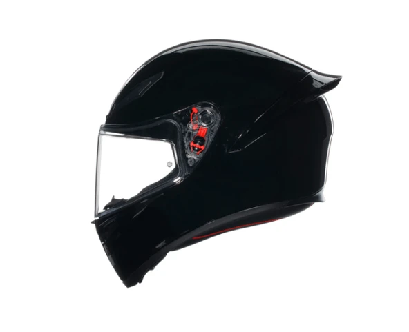 Agv K1 S Mono Black Kapalı Kask - Resim 3
