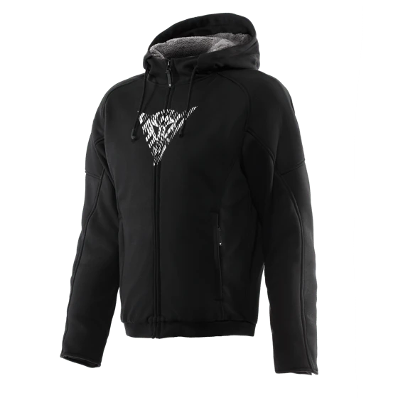 Dainese Bovısa Black White Tekstil Mont - Resim 6