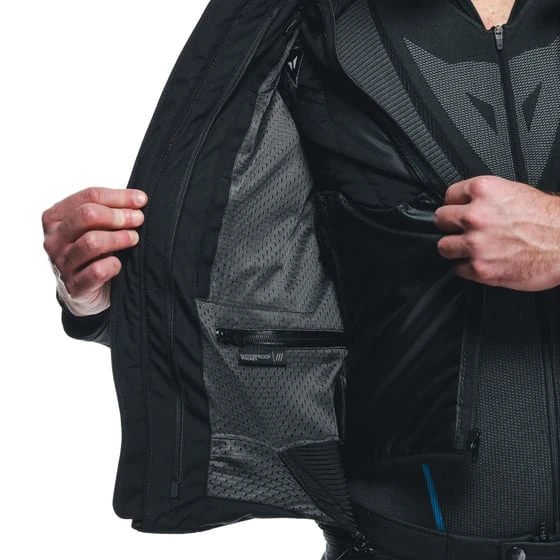 Dainese Avro 5 Blk Red Lava White Deri Mont - 6