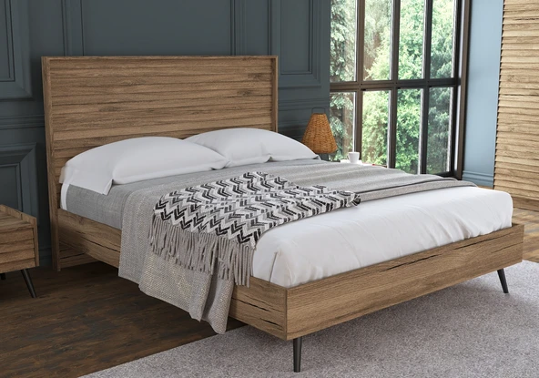 Hunerika Leon Premium karyola-Minifiks - Pera