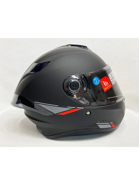 Mt Targo S Solid A1 Mat Kapalı Kask - 4