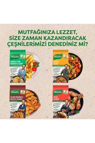 Knorr Sebzeli Çeşni 65g X5 Adet - 6