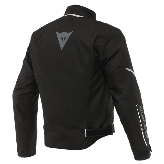 Dainese Veloce Black Charcoal Gray White D-Dry Mont - Resim 8