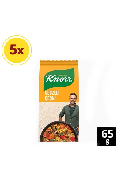 Knorr Sebzeli Çeşni 65g X5 Adet