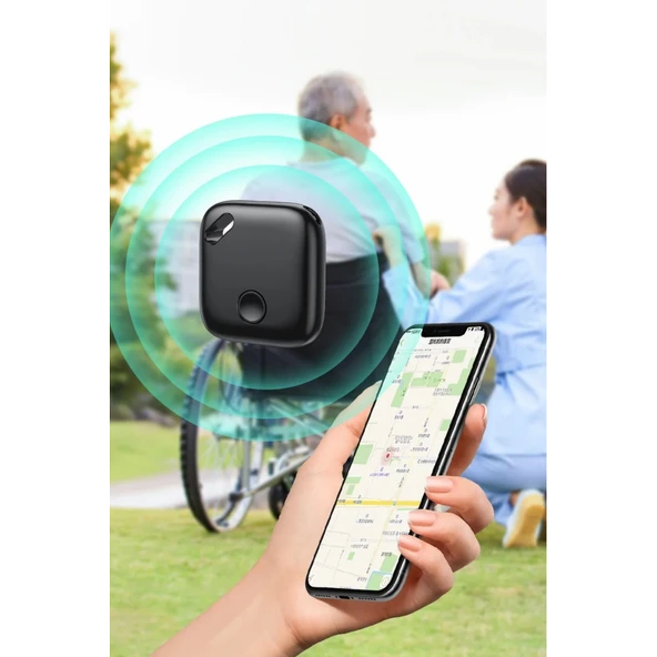 Smart Tag Airtag Akıllı Takip Cihazı Apple My Find Uyumlu Beyaz - 3