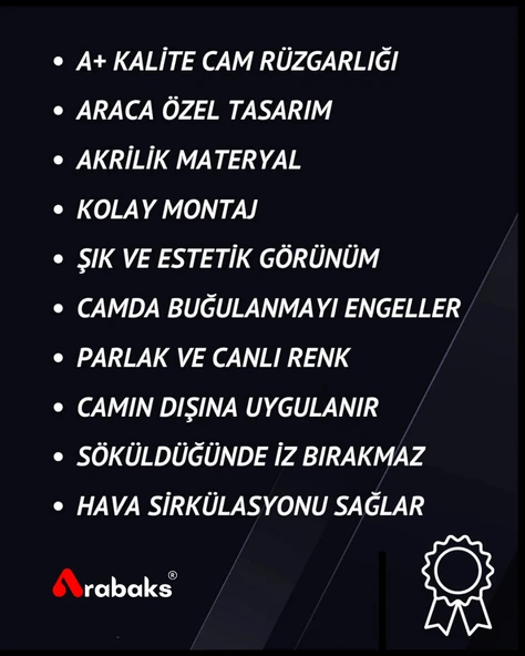 Kia Bongo Cam Rüzgarlığı 2'li Takım (MUGEN TİP, DAYANIKLI MALZEME, KOLAY MONTAJ) - Resim 4