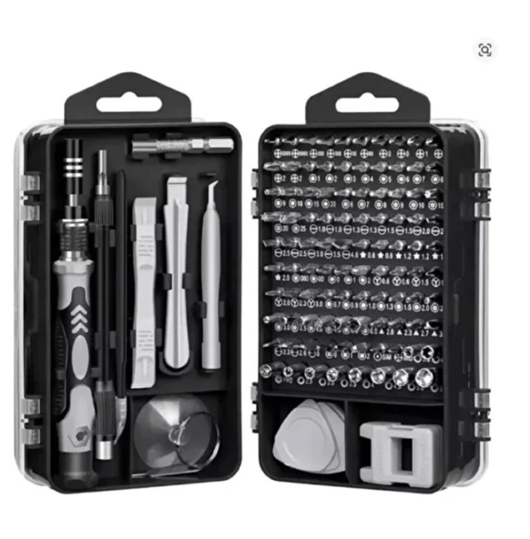 Sepetinegelsin 115 Parça Elektronikçi Tornavida Seti - Resim 6