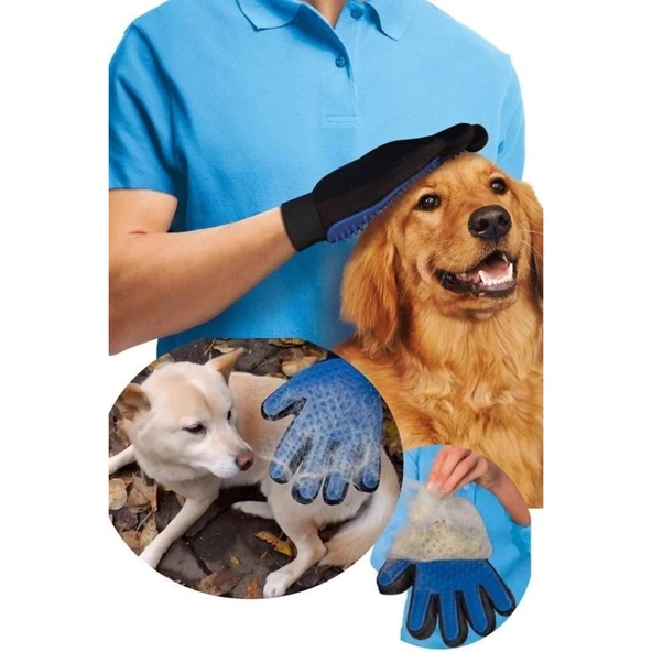 Buffer® Tüy Toplayan Kedi Temizleme Eldiveni Tüy Toplama Eldiveni - 10