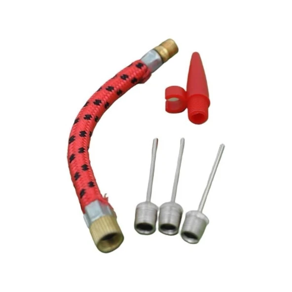 Buffer® Pompa İğne Başlık Seti Top Bisiklet Lastiği Şişirme İğneleri - 6