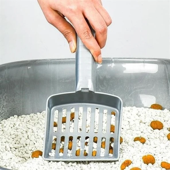 Buffer® Plastik Evcil Hayvan Kedi Kumu Temizleme Eleme Küreği - 2