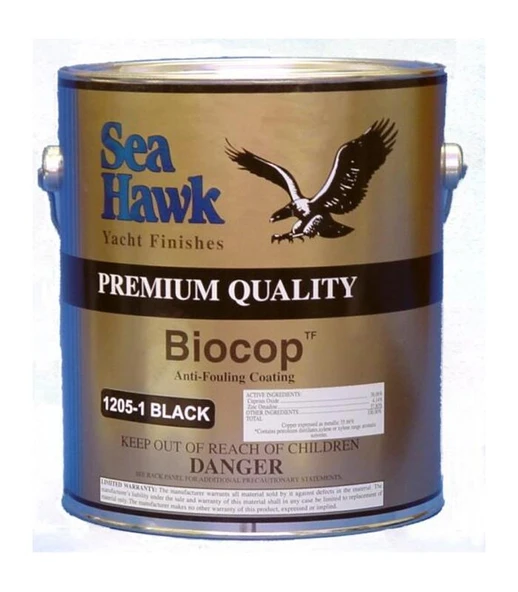 Sea Hawk Biocop TF Megayat Zehirli Boya 3.785 LT Mavi ürün görseli 1