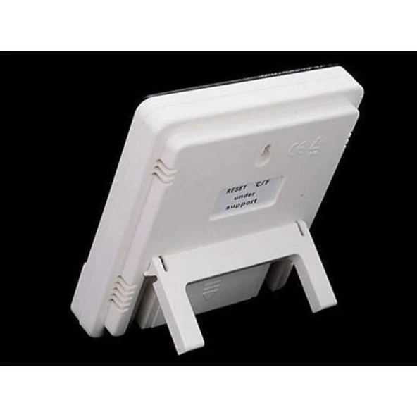 Buffer® Bebek Odası Masaüstü Dijital Termometre Nem Ölçer Higrometre Saat - 4