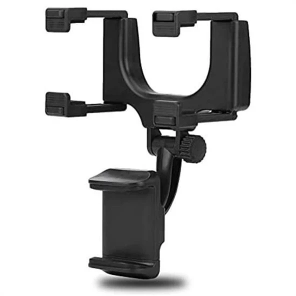 Buffer® Araç İçi Dikiz Aynaya Takılan Telefon Tutucu Otomobil İçi Telefon Tutma Aparatı - 7