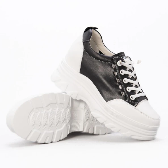 GUJA 25Y361 GİZLİ TOPUK TAŞ DETAYLI KADIN SPOR AYAKKABI - Resim 7