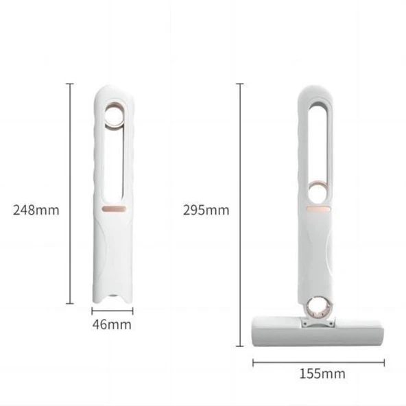 Buffer® Çok Amaçlı Cam Fayans Mini Temizlik Mopu Fırçası - 6