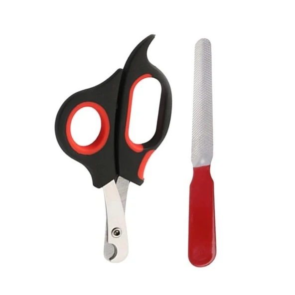 Buffer® Evcil Hayvan Tırnak Makası Ve Törpü Seti Manikür Pedikür Pati Bakım Aleti Kaymaz Sap - 7