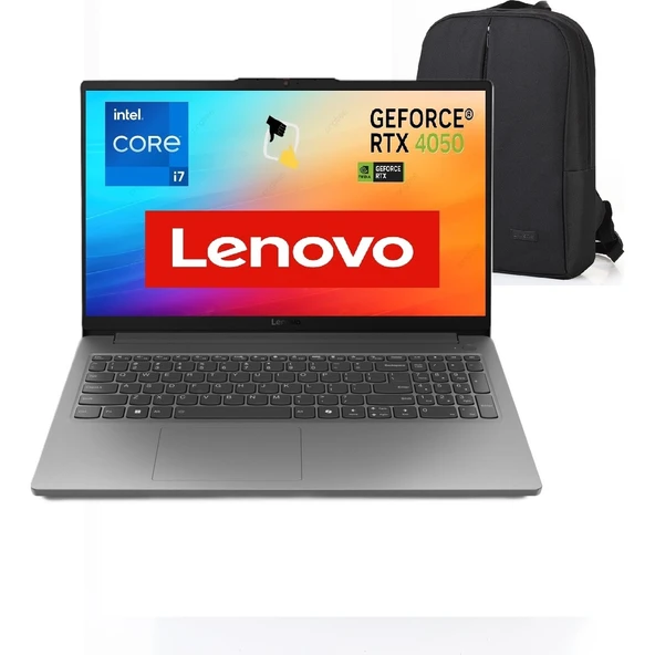 Loq Intel Core I7 12650HX 16GB 512GB SSD RTX4050 Windows 11 Pro 15.6" Fhd Taşınabilir Bilgisayar 83LK002VTR+SNERTECH Çanta ürün görseli