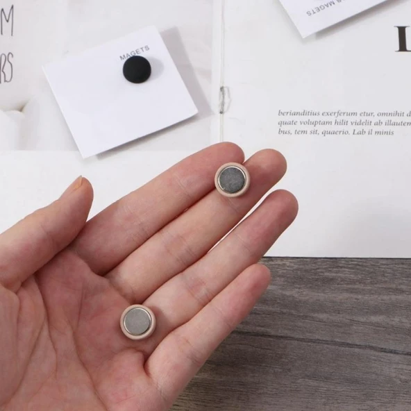 Buffer® Tekli Güçlü Mıknatıslı Eşarp Şal Mıknatısı - 10