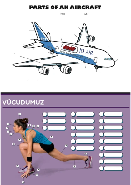 İngilizce Kelime Öğreten YAZ-SİL Seti (20 Günde 400 Kelime Öğren) - Resim 3