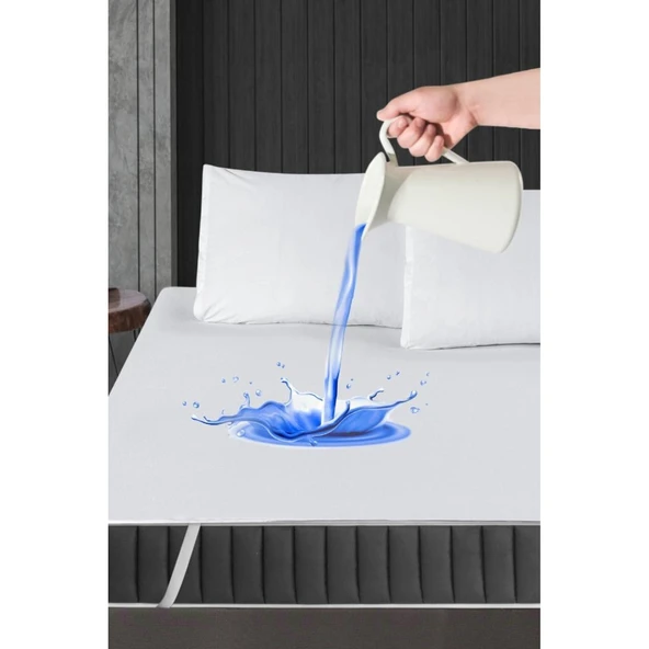 Alez Micro Dört Köşe Lastik Yatak Koruyucu 100*200 Cm - 3