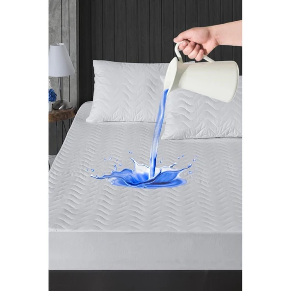 Alez Kapitone Fitted Yatak Koruyucu 160*200 Cm - 2