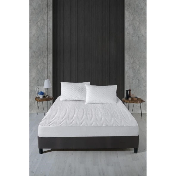 Alez Kapitone Fitted Yatak Koruyucu 160*200 Cm