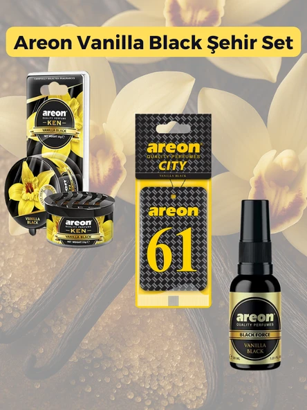 Areon Vanilla Black Şehir Set-61 ürün görseli