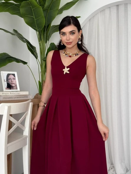 Late Yıldız Detaylı Elbise ürün görseli