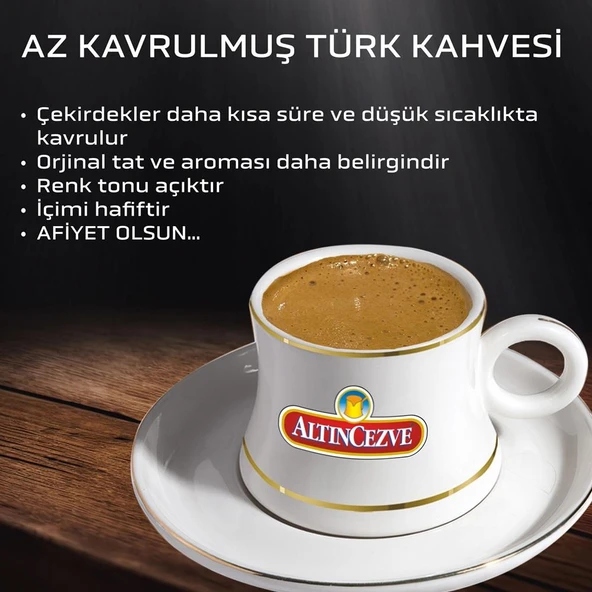 Altıncezve Günlük Taze Çekilmiş  Türk Kahvesi Tanışma Paketi 3x50 Gr - Resim 2