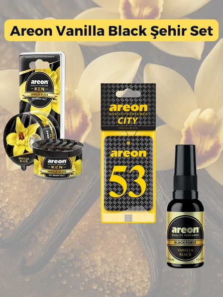 Areon Vanilla Black Şehir Set-53 ürün görseli