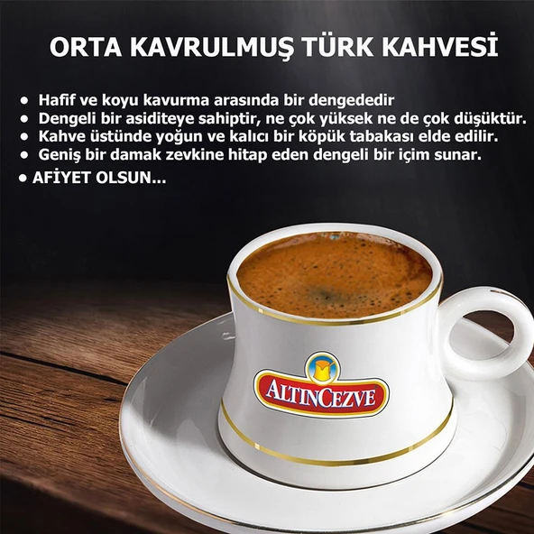 Altıncezve Günlük Taze Çekilmiş  Türk Kahvesi Tanışma Paketi 3x50 Gr - Resim 4