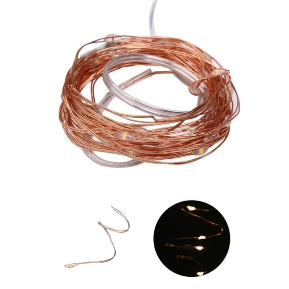 Buffer® Yılbaşı Ve Özel Konsept Dekorasyon 5 Mt Usb Bağlantılı Led Işık - 2