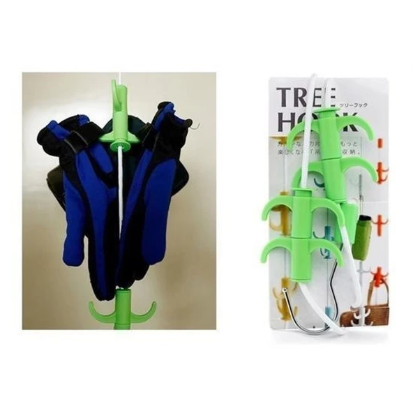 Buffer® Dolap İçi Düzenleyici Askı Elbise Giysi Organizer Sihirli Askılık - 3